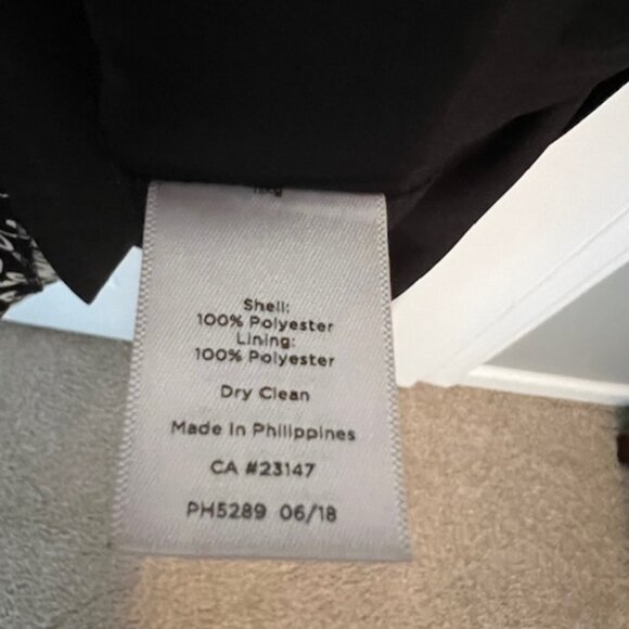 Talbots Patterned Sheath Dress - Picture 5 of 6